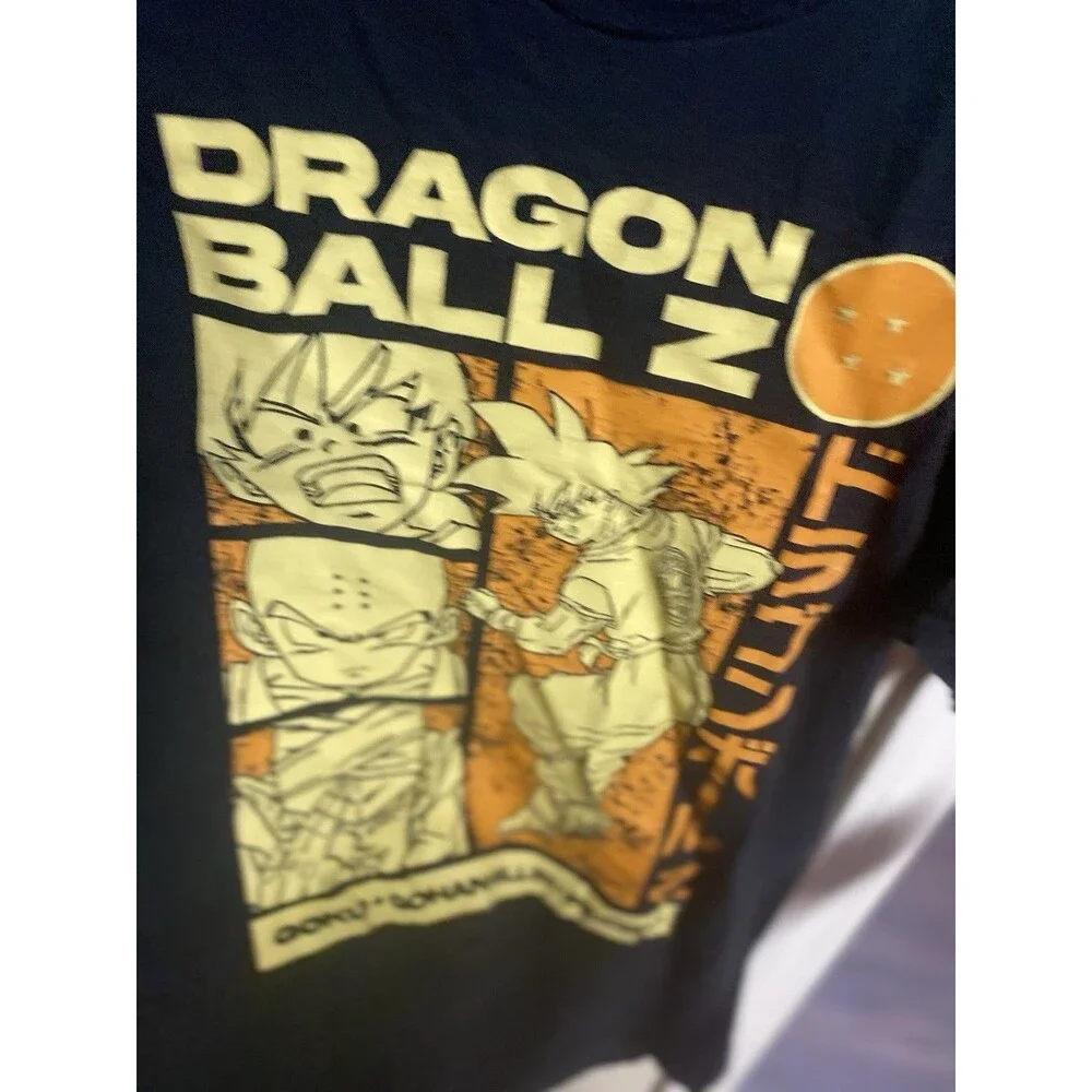 Dragon Ball Z T-Shirt Adult Large Black Toei Animation